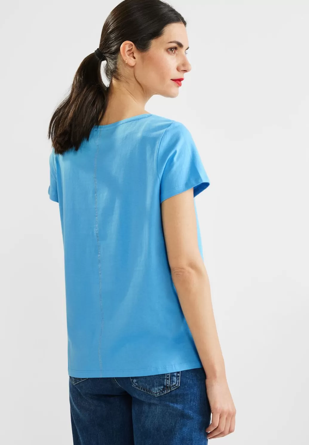 Street One T-Shirt Mit Partprint^Damen Shirts