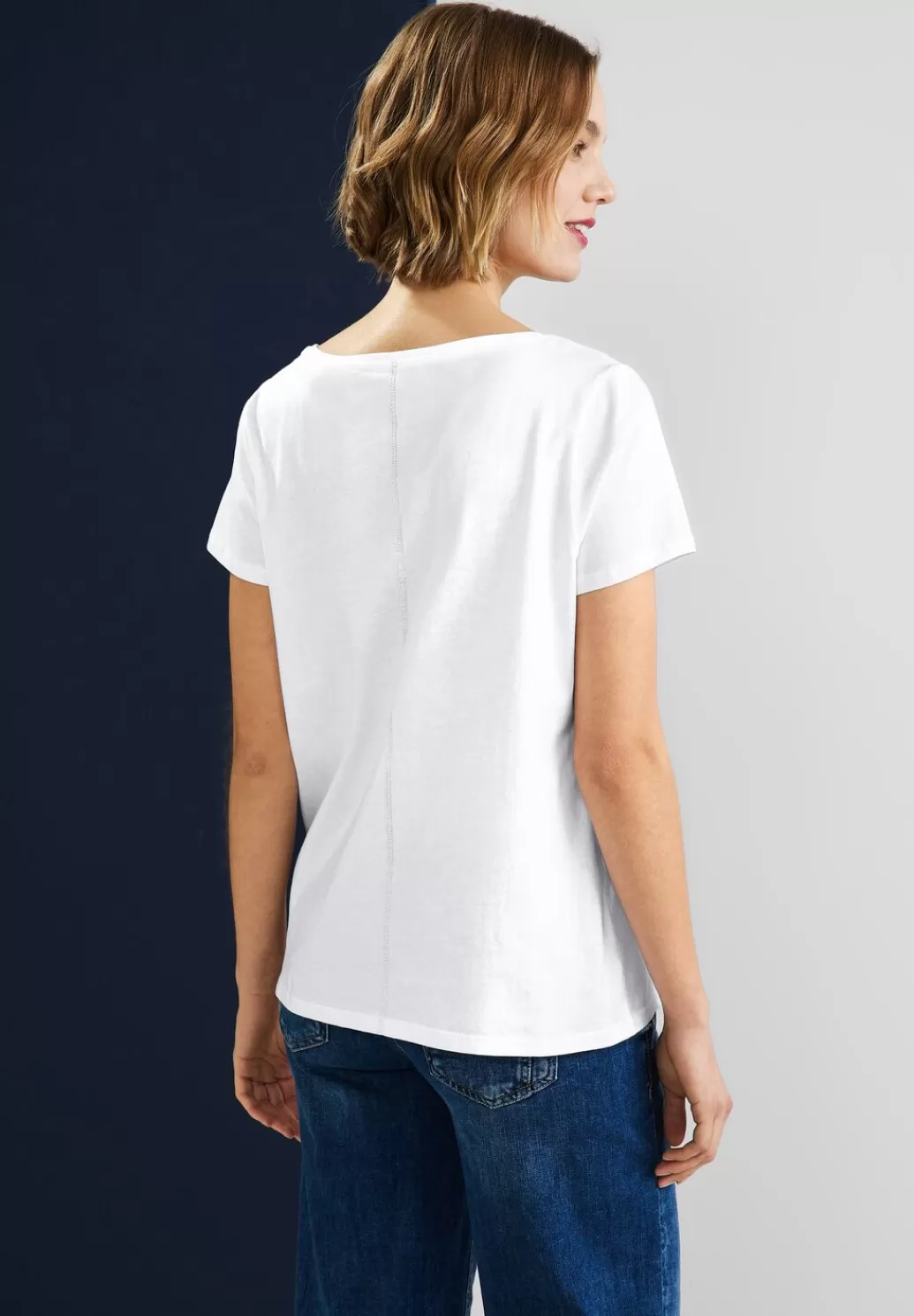 Street One T-Shirt Mit Partprint^Damen Shirts