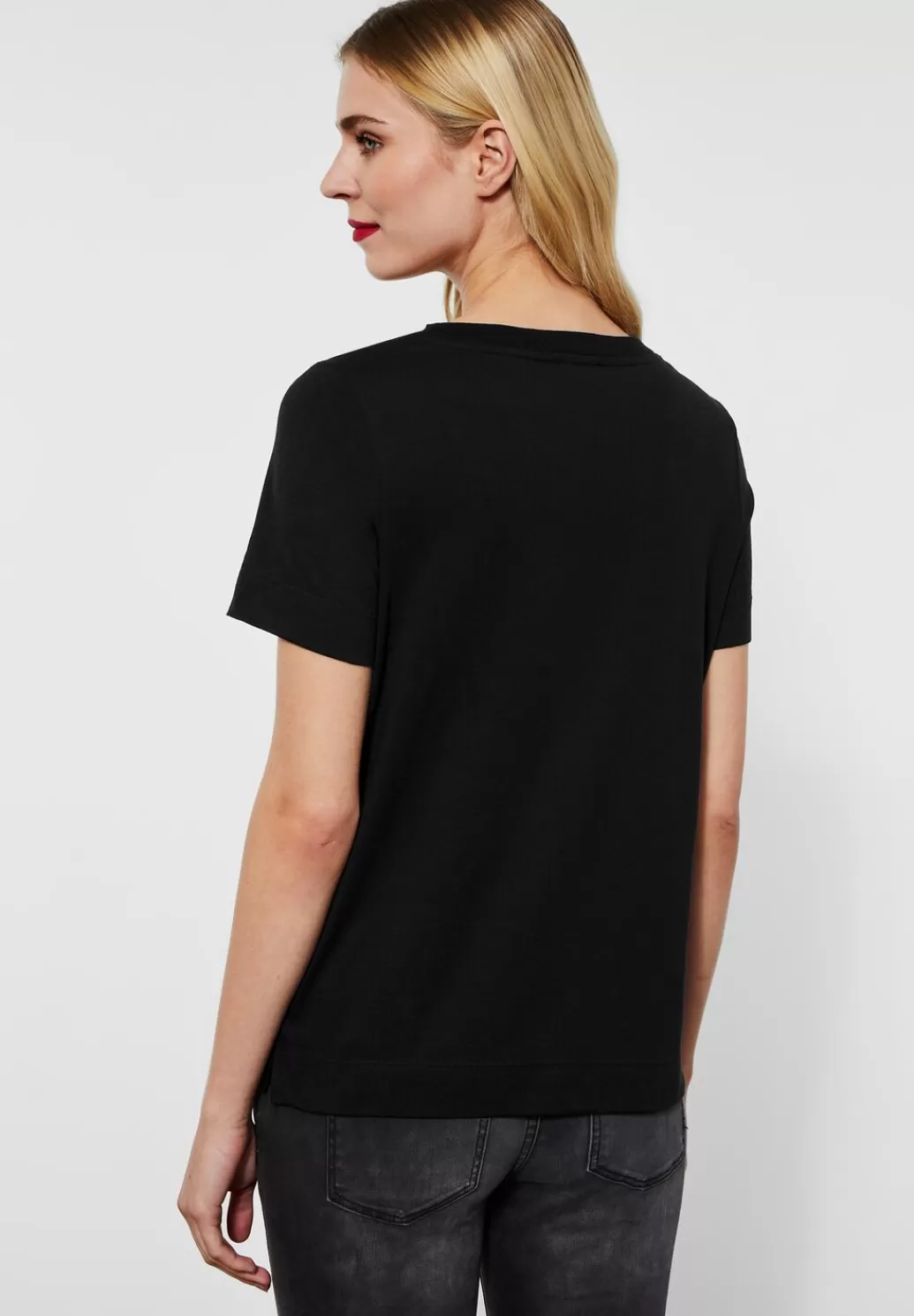 Street One T-Shirt Mit Partprint^Damen Shirts