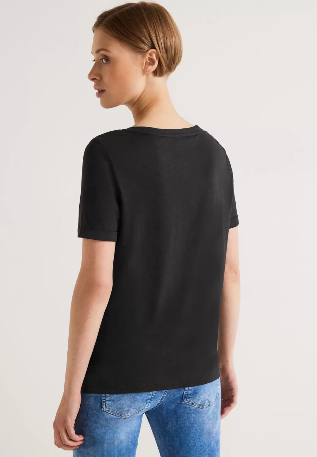 Street One T-Shirt Mit Partprint^Damen Shirts