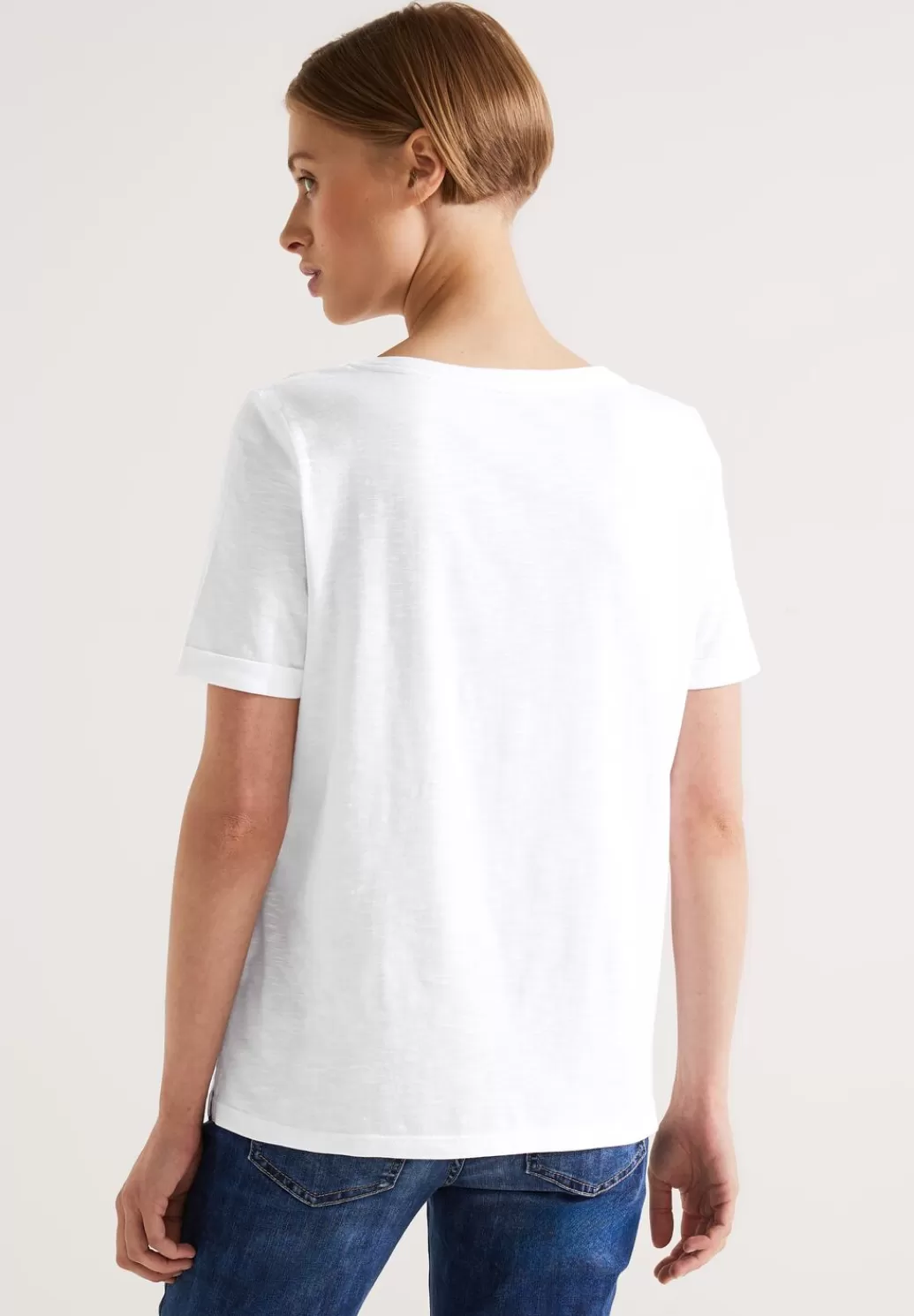 Street One T-Shirt Mit Partprint^Damen Shirts