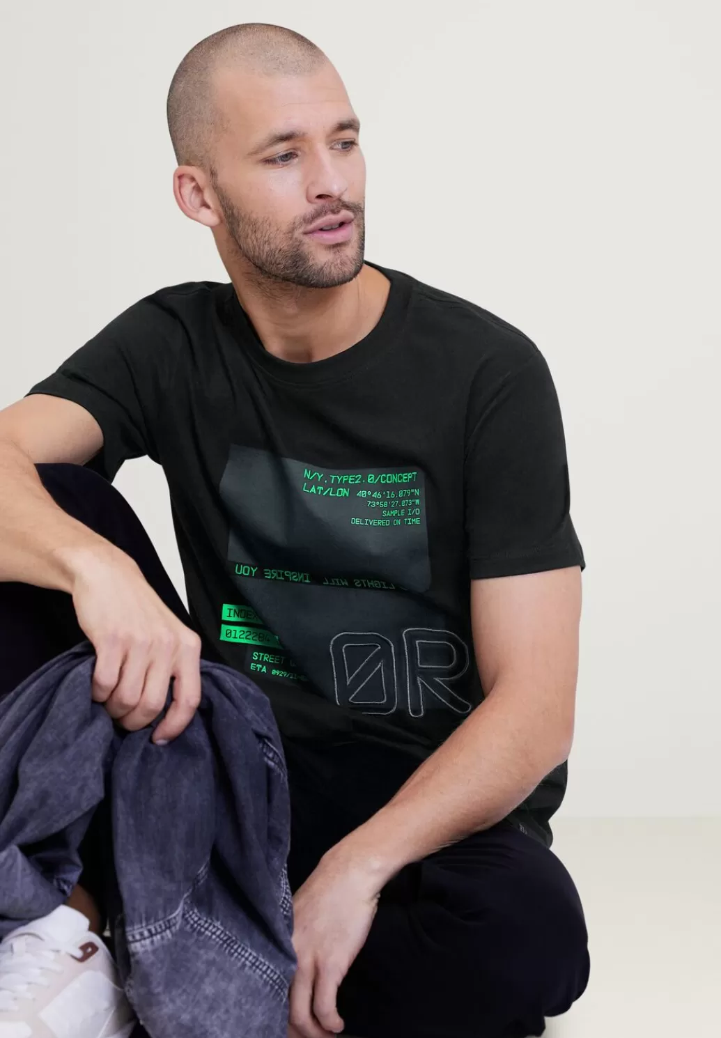 Street One T-Shirt Mit Print^Herren T-Shirts & Polos