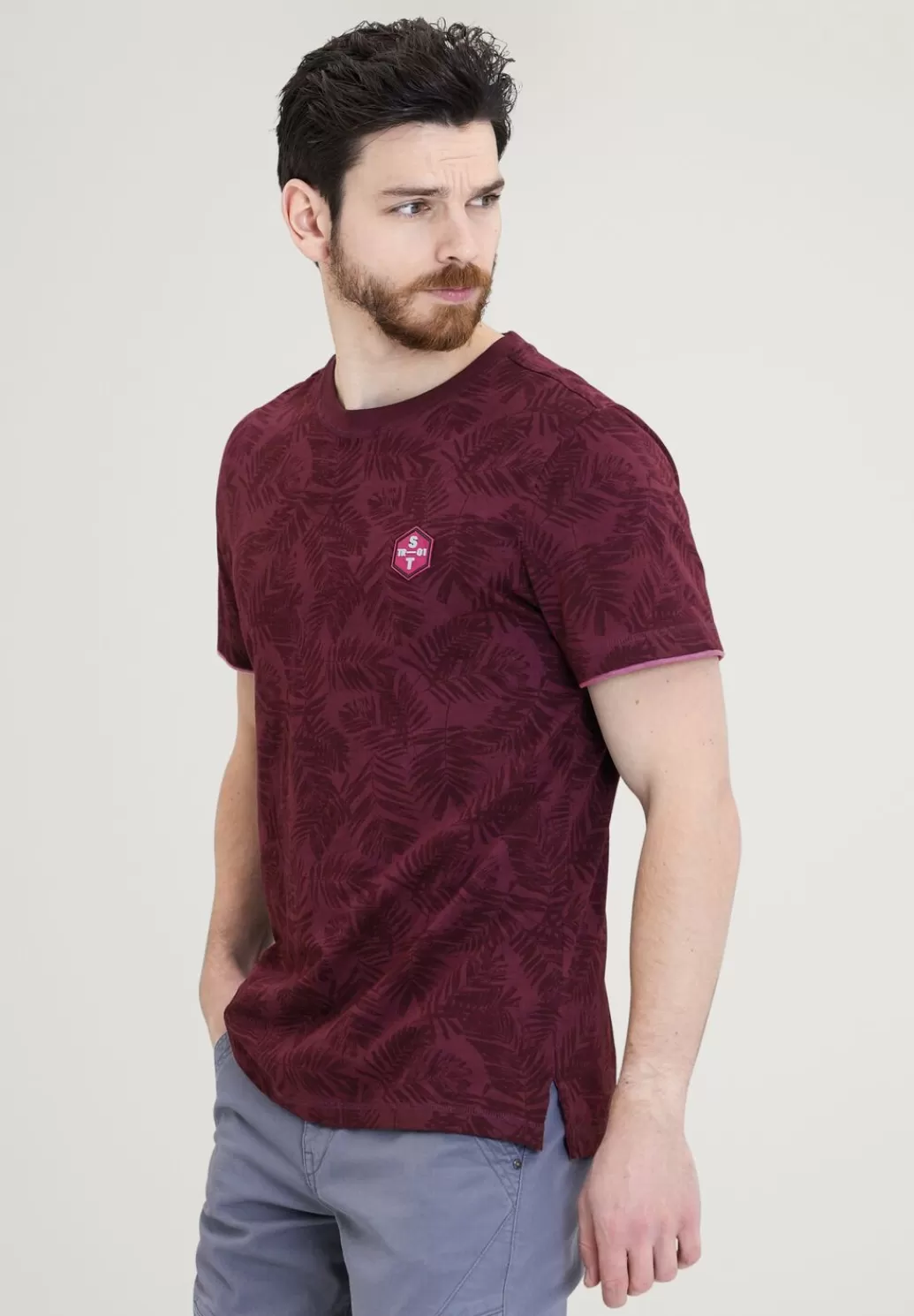 Street One T-Shirt Mit Print^Herren T-Shirts & Polos