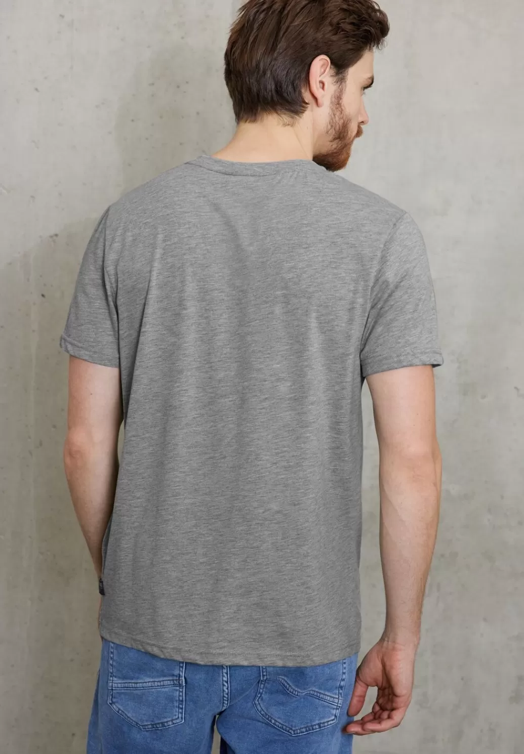 Street One T-Shirt Mit Print^Herren T-Shirts & Polos