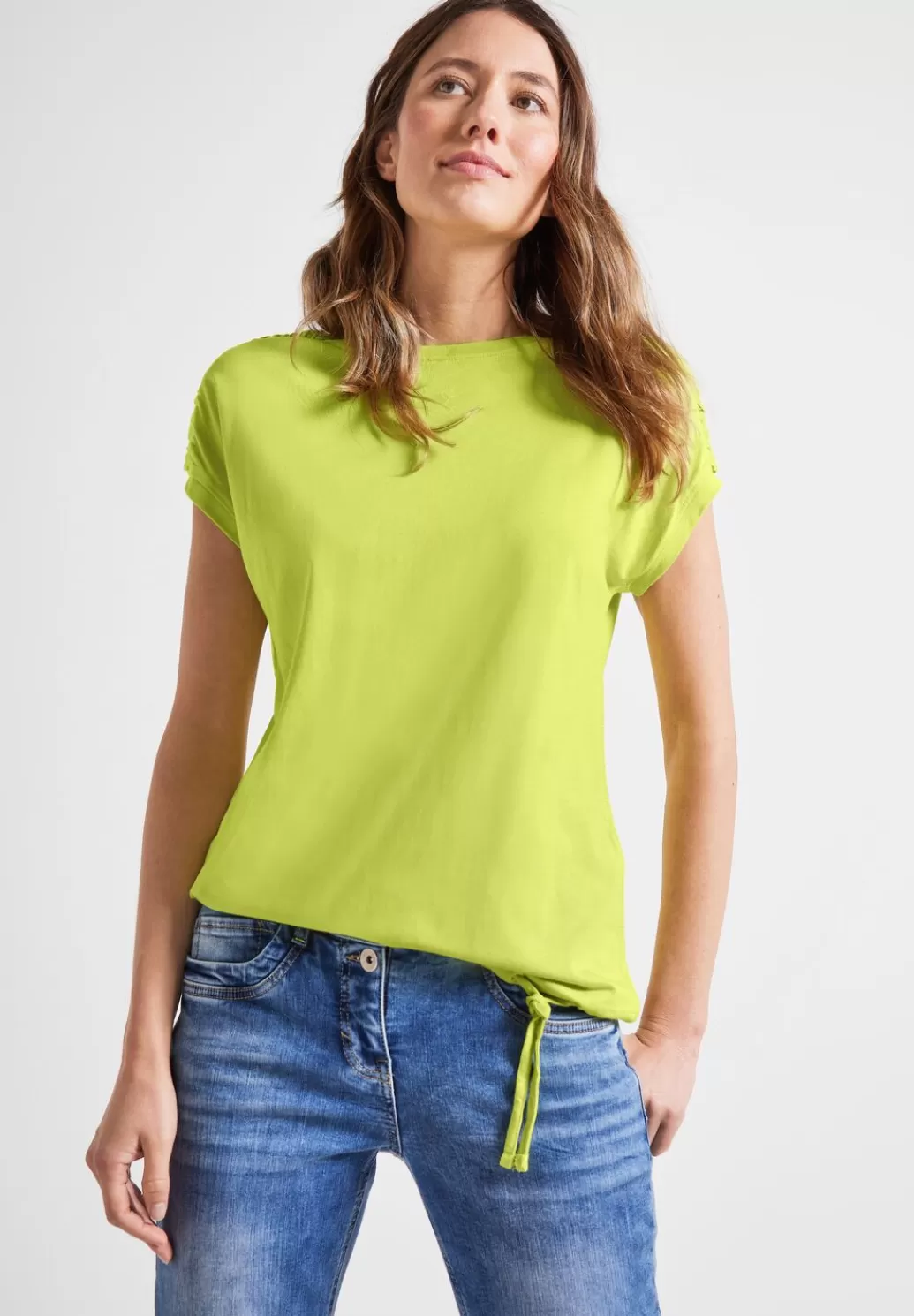 Street One T-Shirt Mit Raffdetails^Damen Shirts