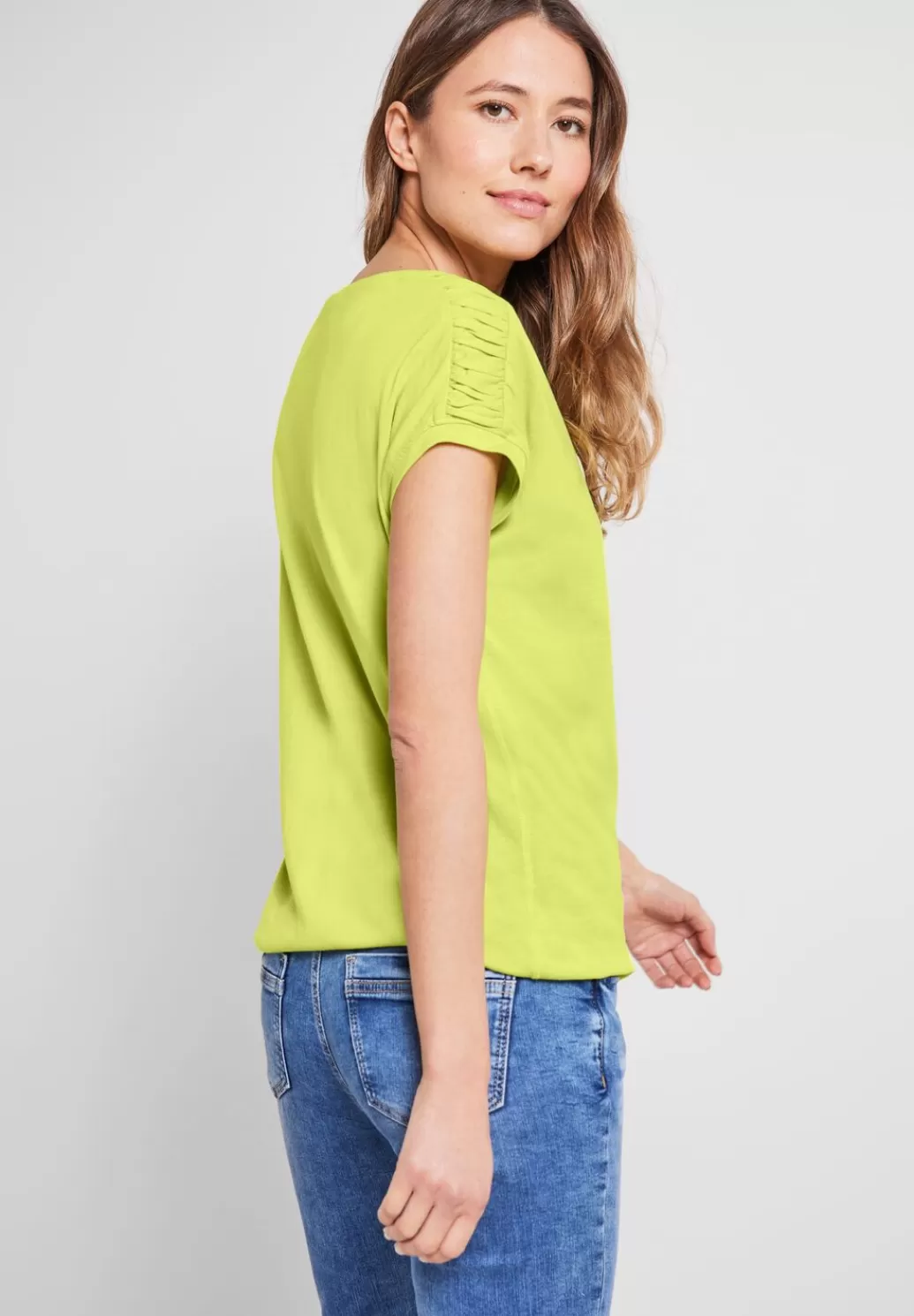 Street One T-Shirt Mit Raffdetails^Damen Shirts