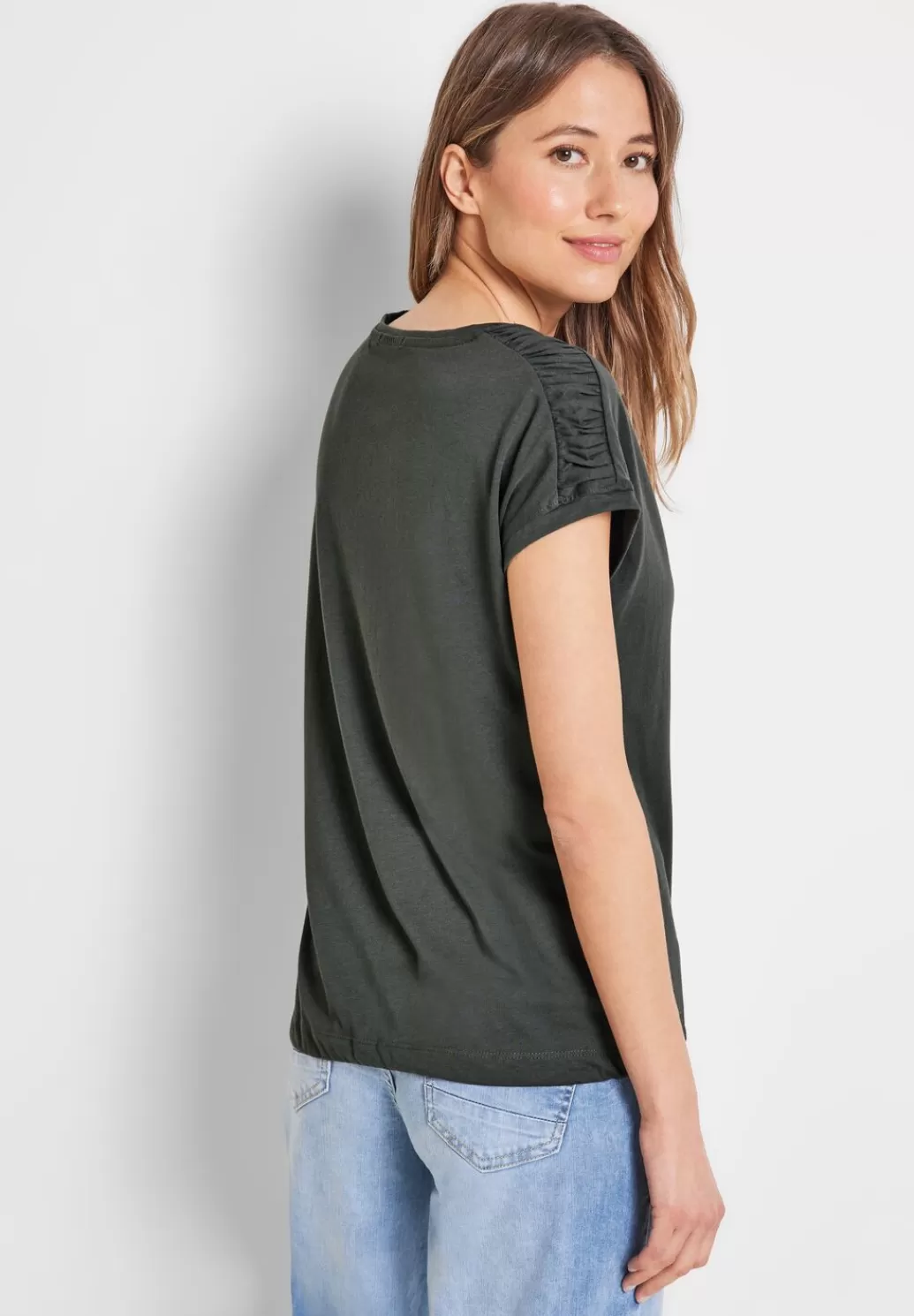 Street One T-Shirt Mit Raffdetails^Damen Shirts