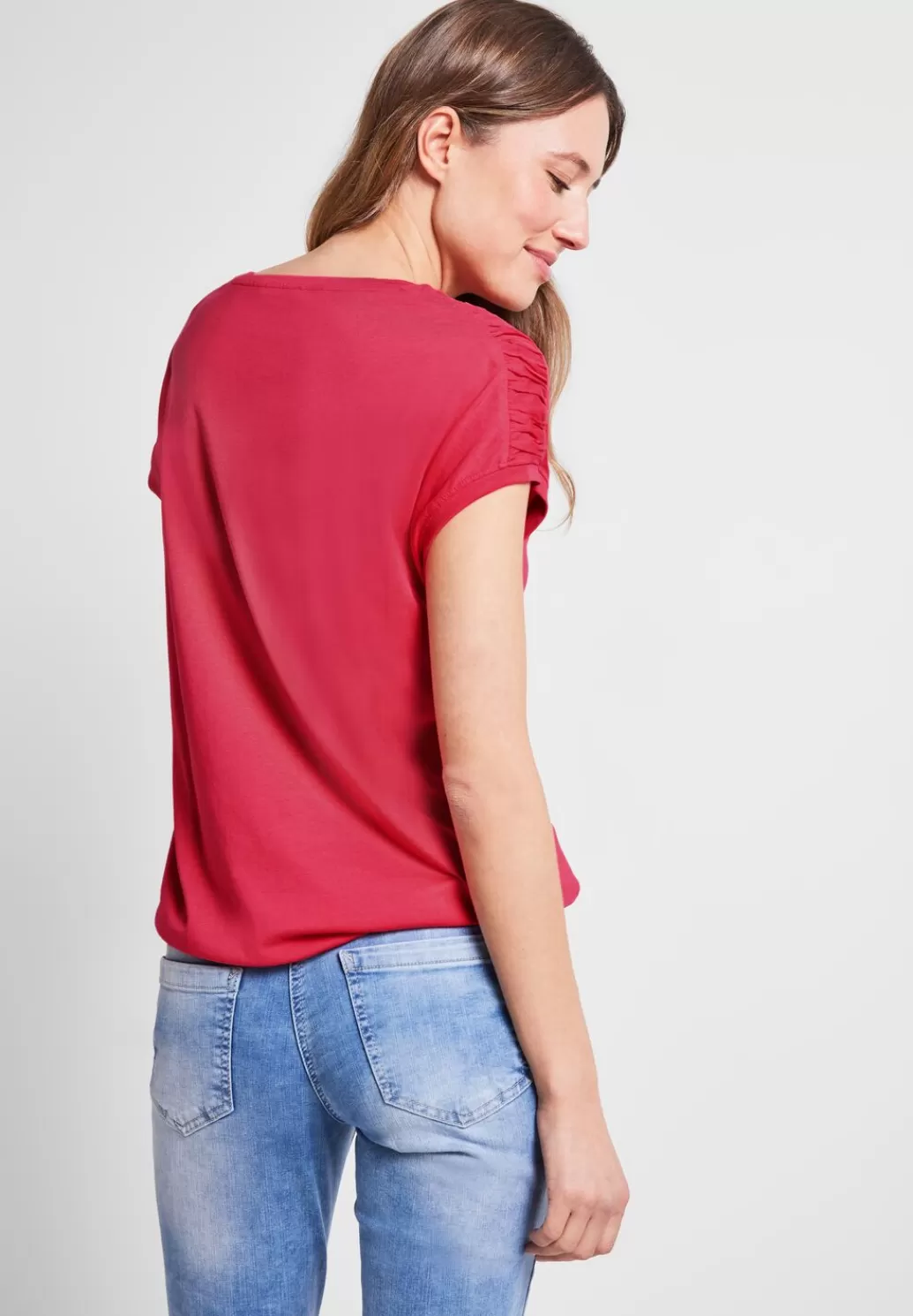 Street One T-Shirt Mit Raffdetails^Damen Shirts