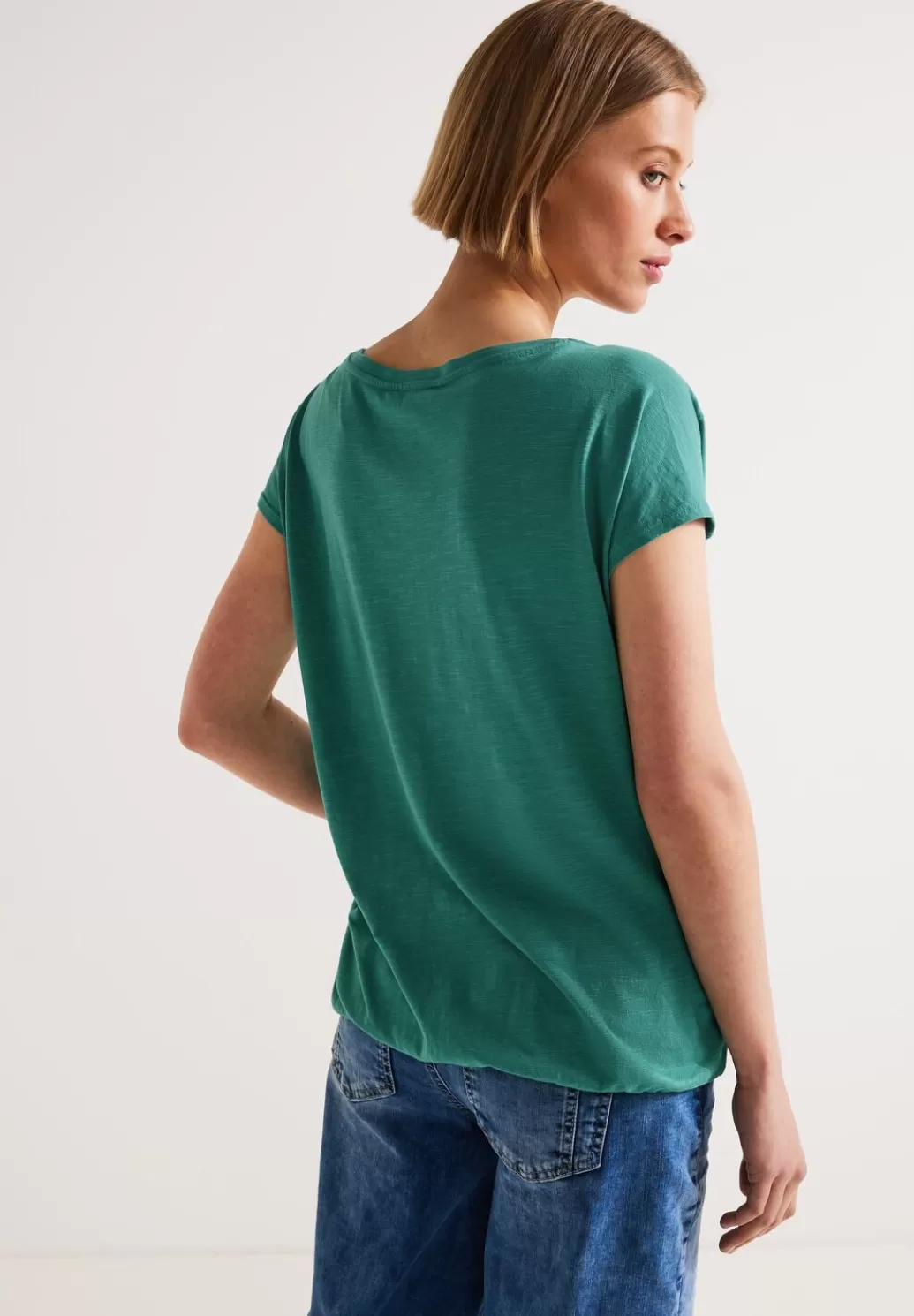 Street One T-Shirt Mit Raffungen^Damen Shirts