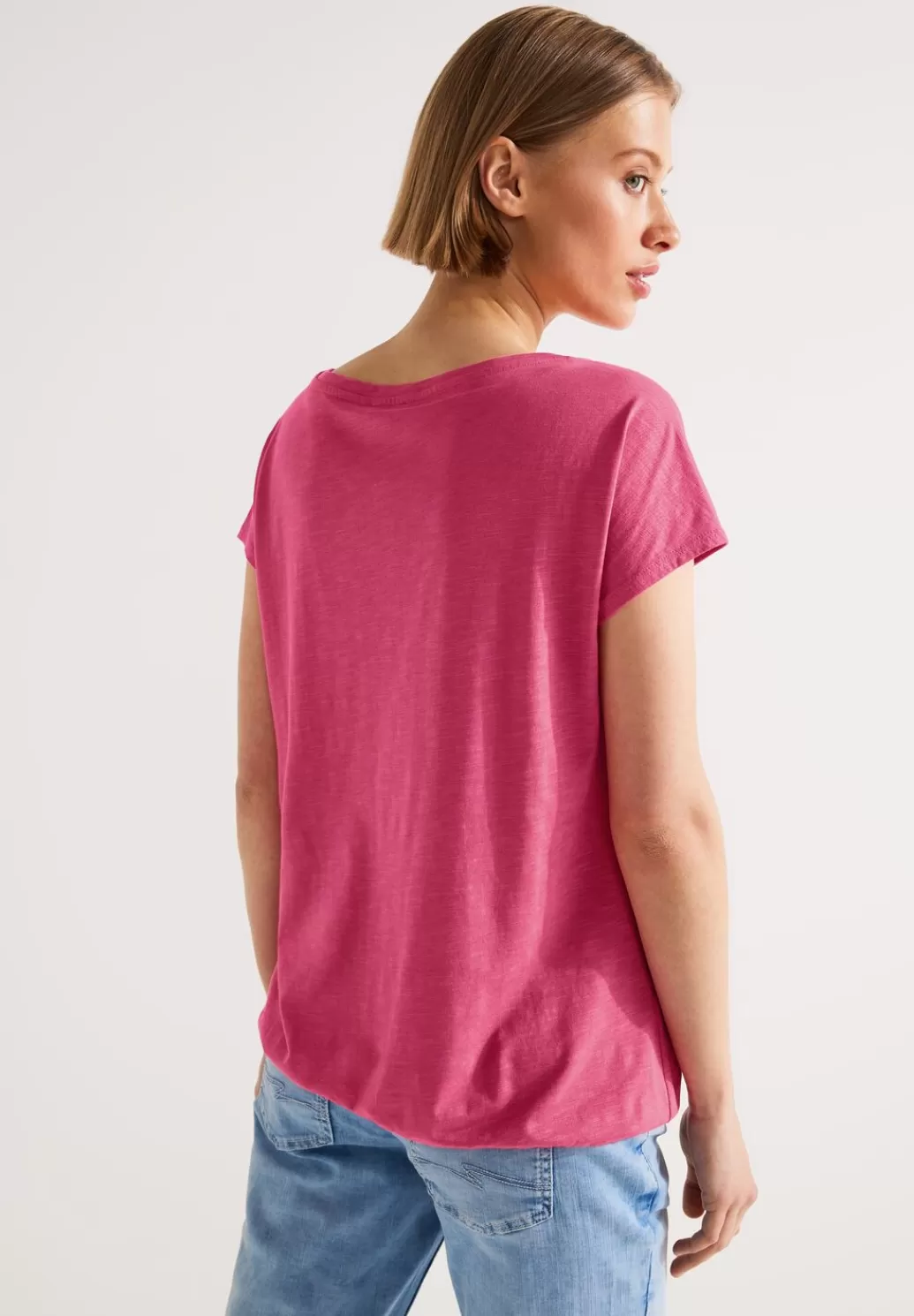 Street One T-Shirt Mit Raffungen^Damen Shirts