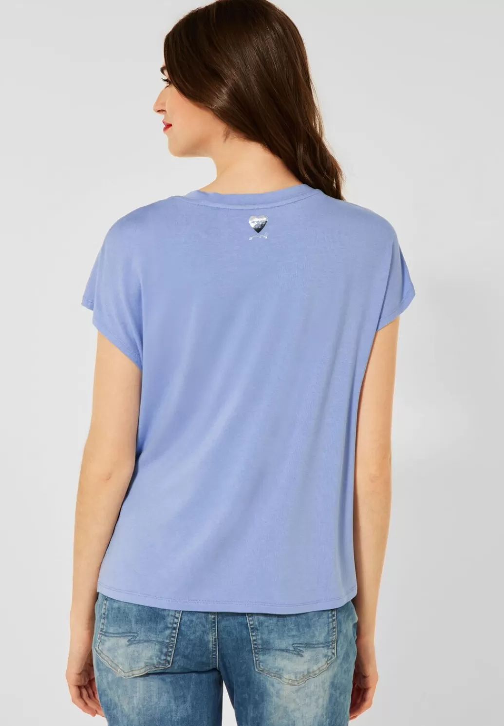 Street One T-Shirt Mit Schimmerdetail^Damen Shirts