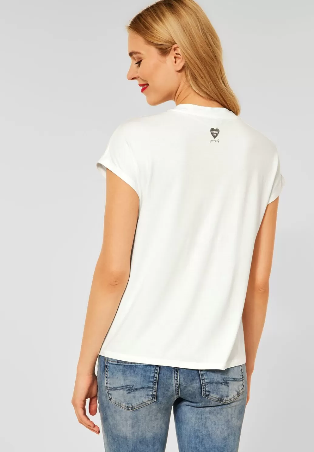 Street One T-Shirt Mit Schimmerdetail^Damen Shirts