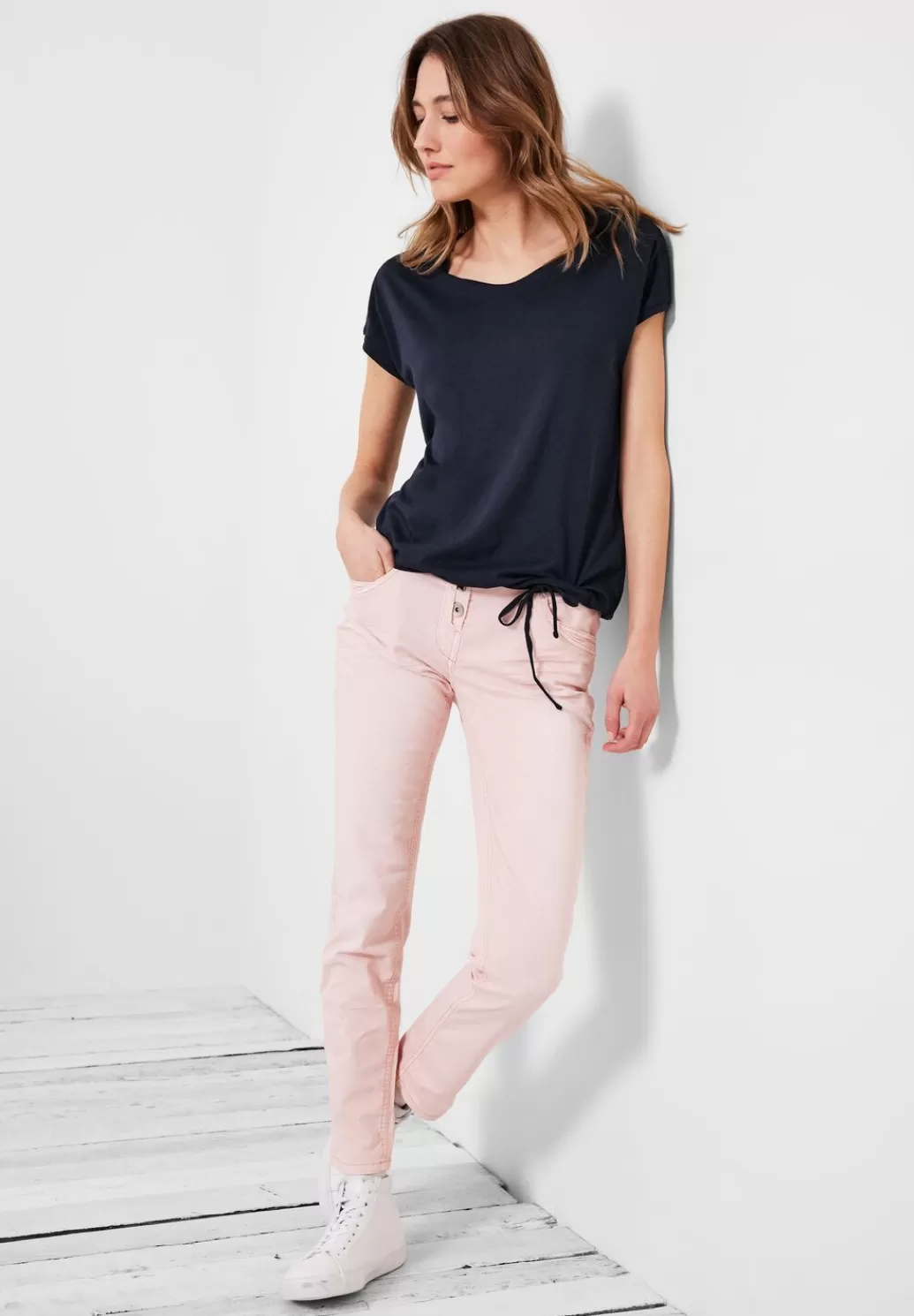 Street One T-Shirt Mit Smockdetail^Damen Shirts