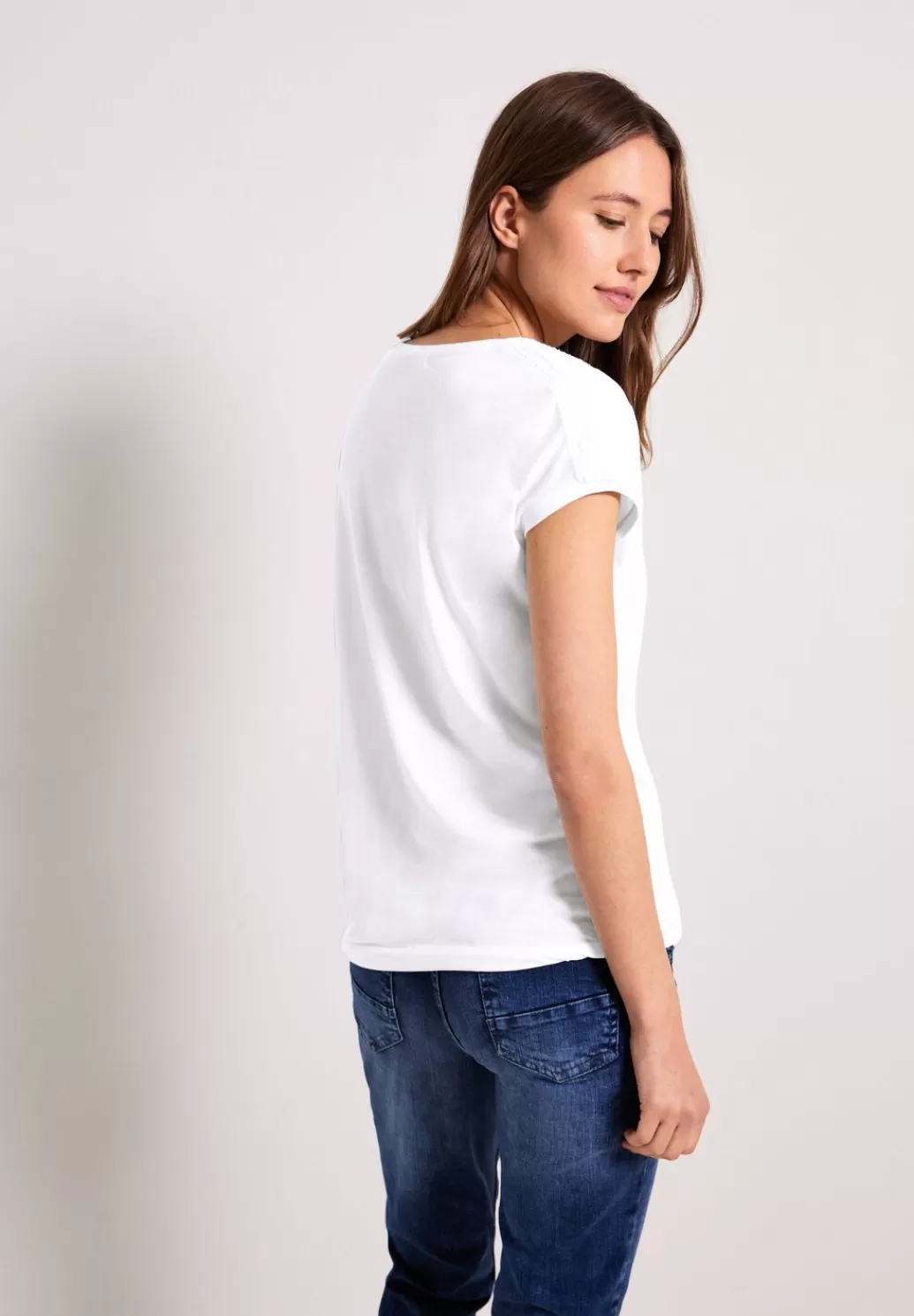 Street One T-Shirt Mit Smockdetail^Damen Shirts