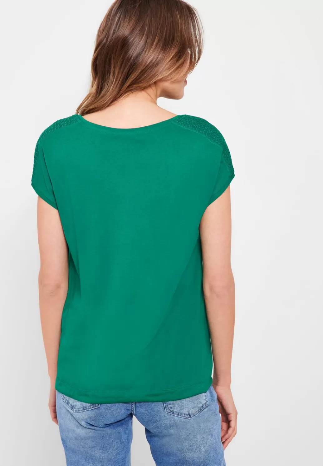 Street One T-Shirt Mit Smockdetail^Damen Shirts