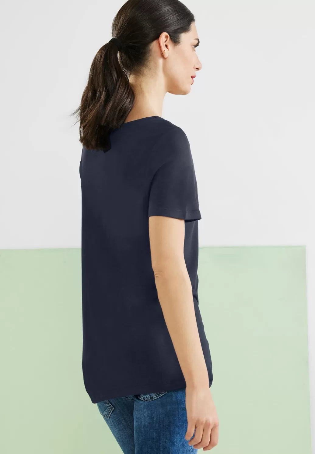 Street One T-Shirt Mit Spitzendetail^Damen Shirts