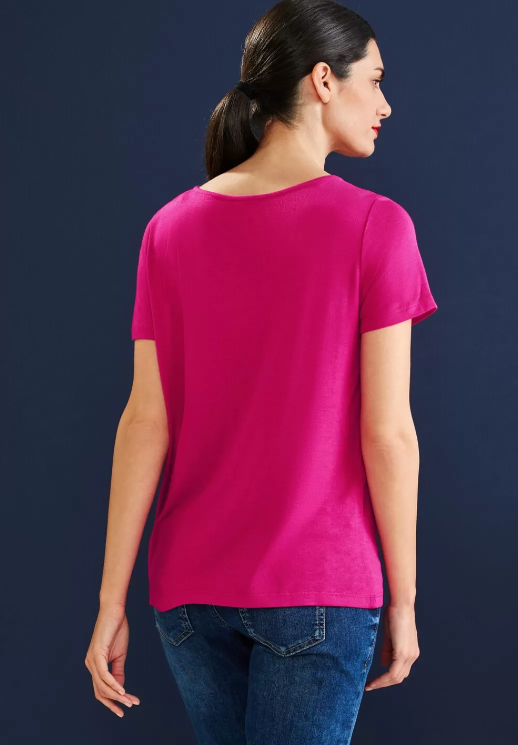 Street One T-Shirt Mit Spitzendetail^Damen Shirts