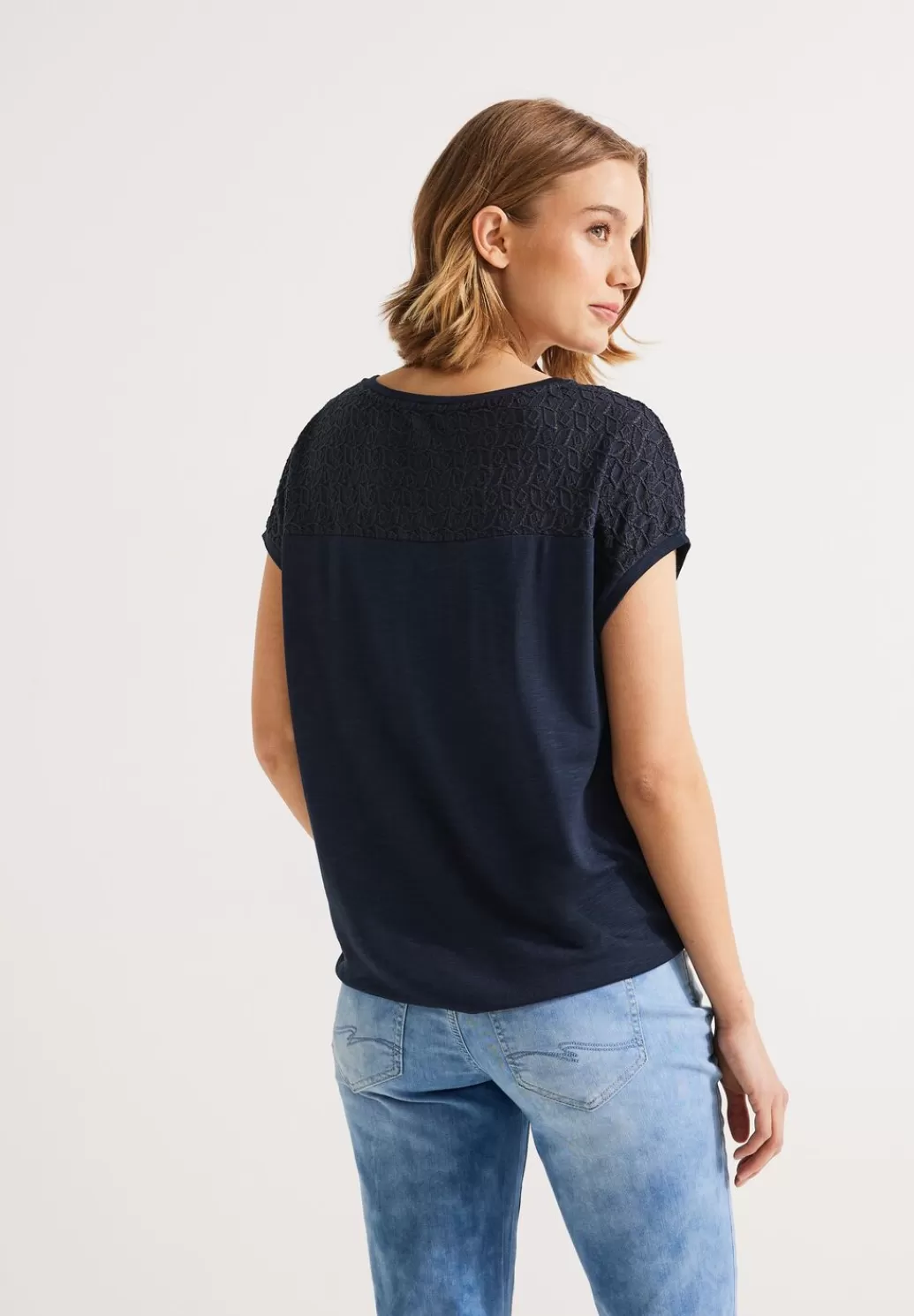 Street One T-Shirt Mit Spitzendetails^Damen Shirts