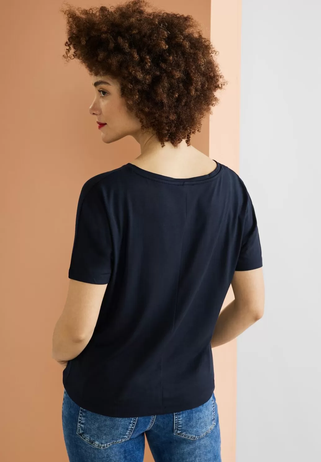 Street One T-Shirt Mit Steinchendetails^Damen Shirts