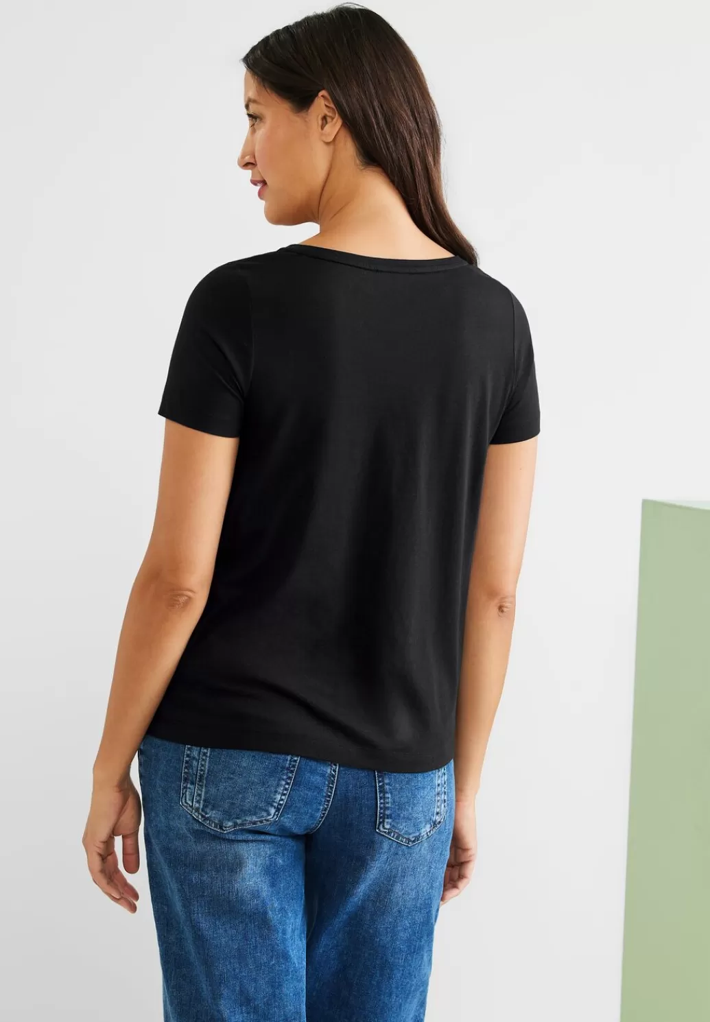 Street One T-Shirt Mit Wording^Damen Shirts