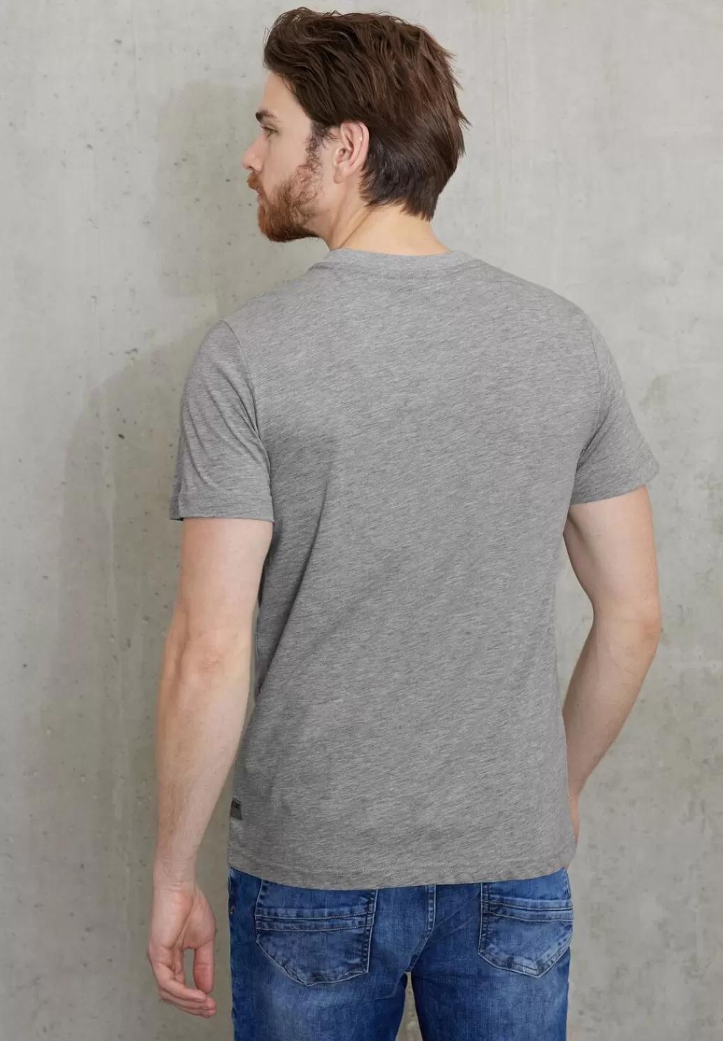 Street One T-Shirt Mit Wordingprint^Herren T-Shirts & Polos