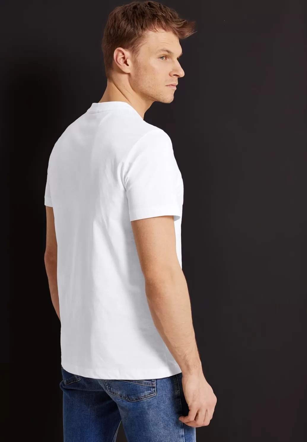 Street One T-Shirt Mit Wordingprint^Herren T-Shirts & Polos