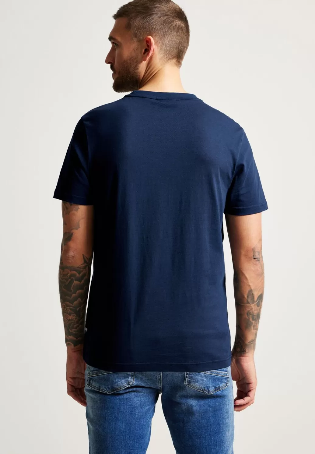 Street One T-Shirt Mit Wordingprint^Herren T-Shirts & Polos