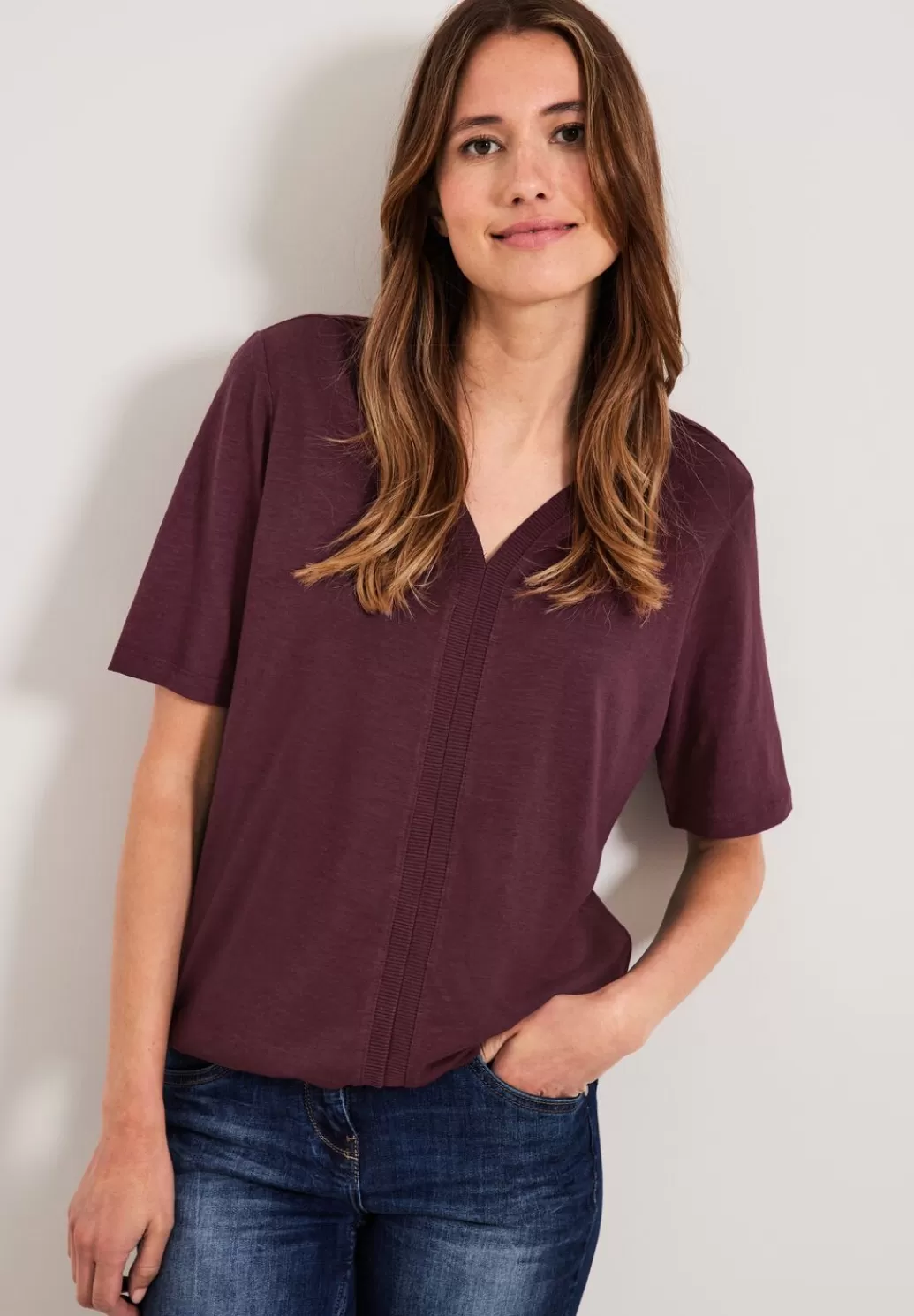 Street One Tunikashirt Mit Rippdetail^Damen Shirts