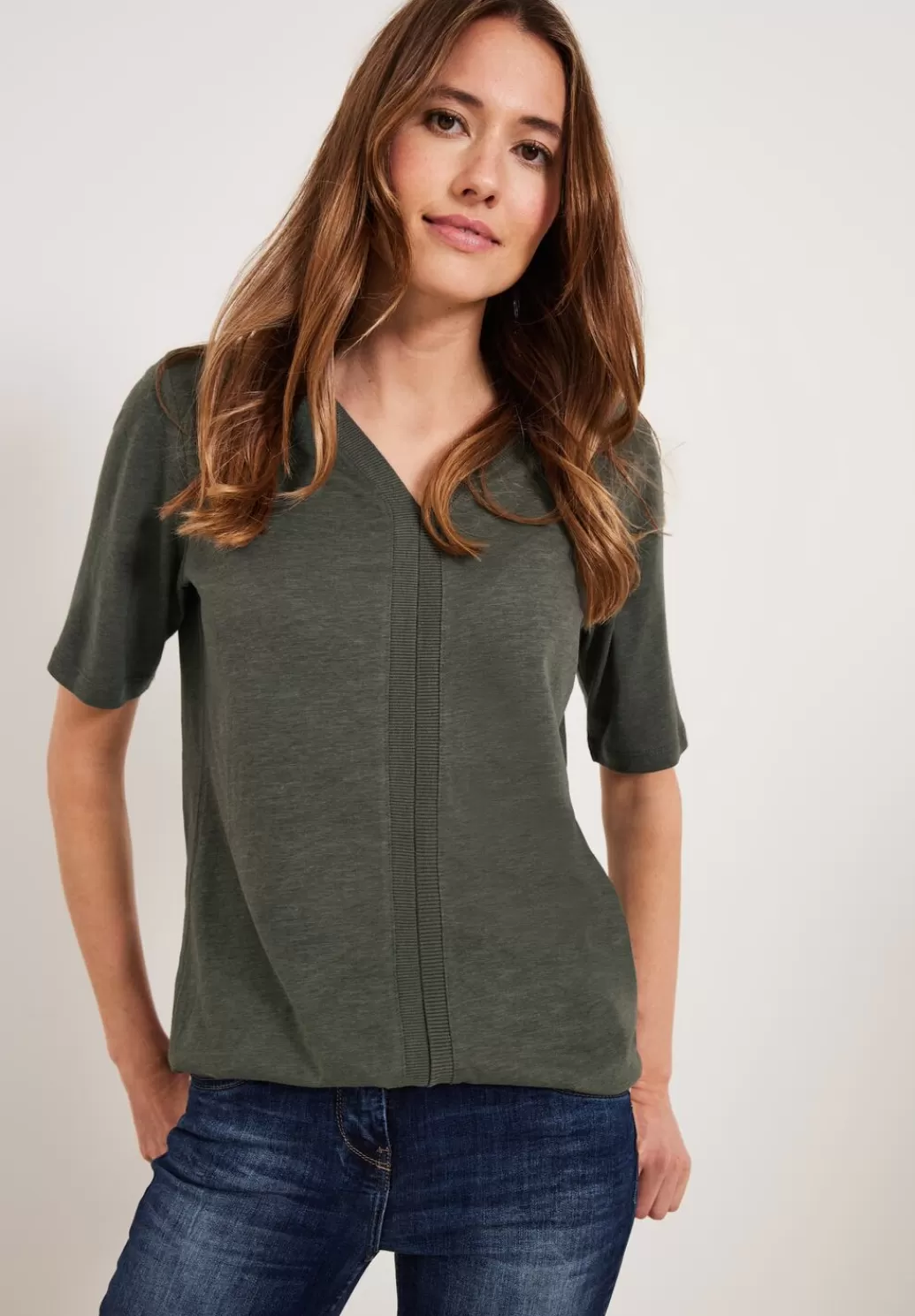 Street One Tunikashirt Mit Rippdetail^Damen Shirts