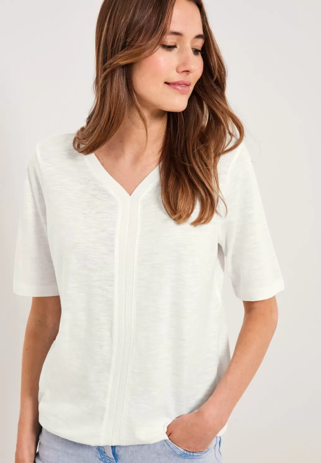 Street One Tunikashirt Mit Rippdetail^Damen Shirts