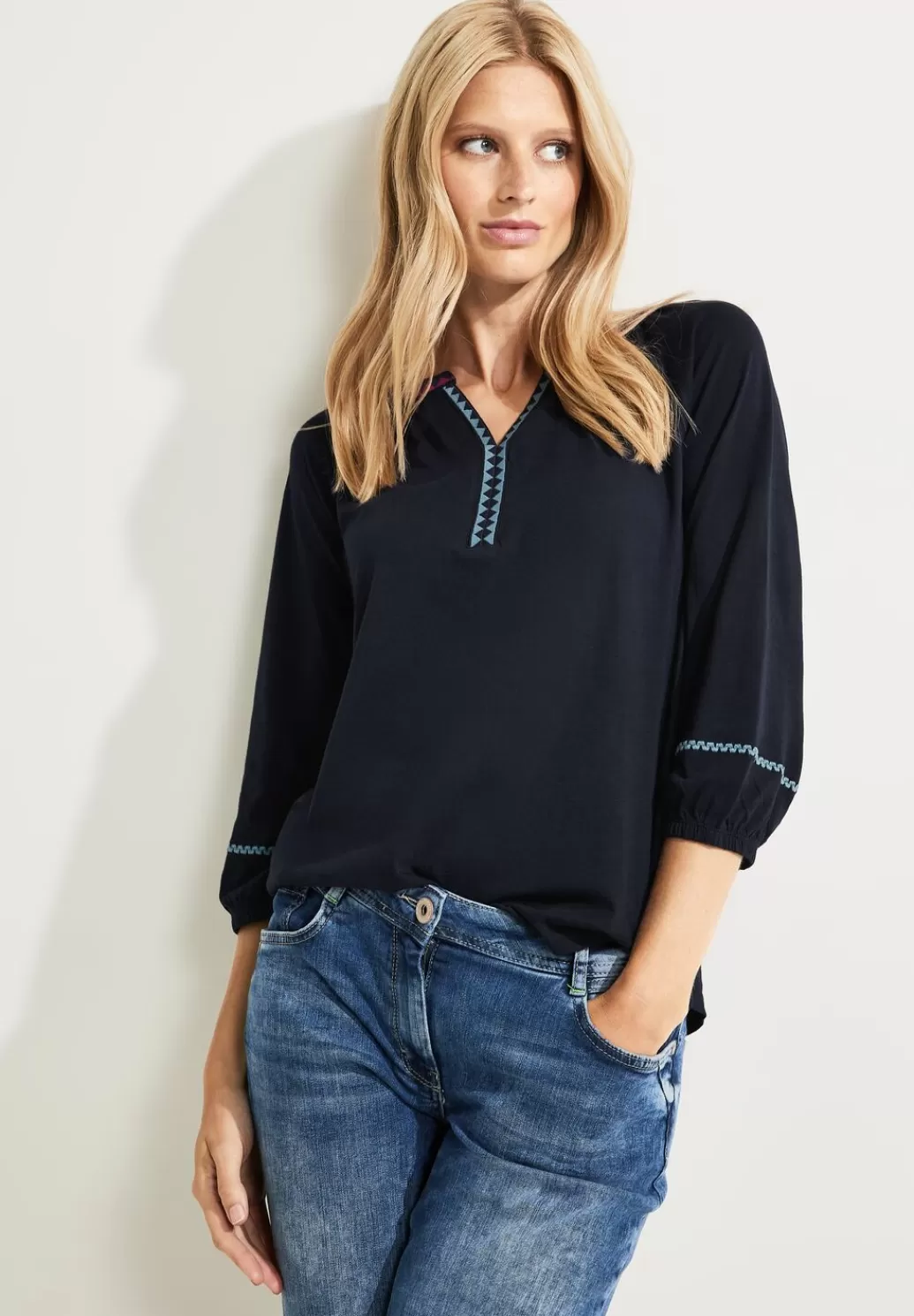 Street One Tunikashirt Mit Stickerei^Damen 3/4-Arm Shirts