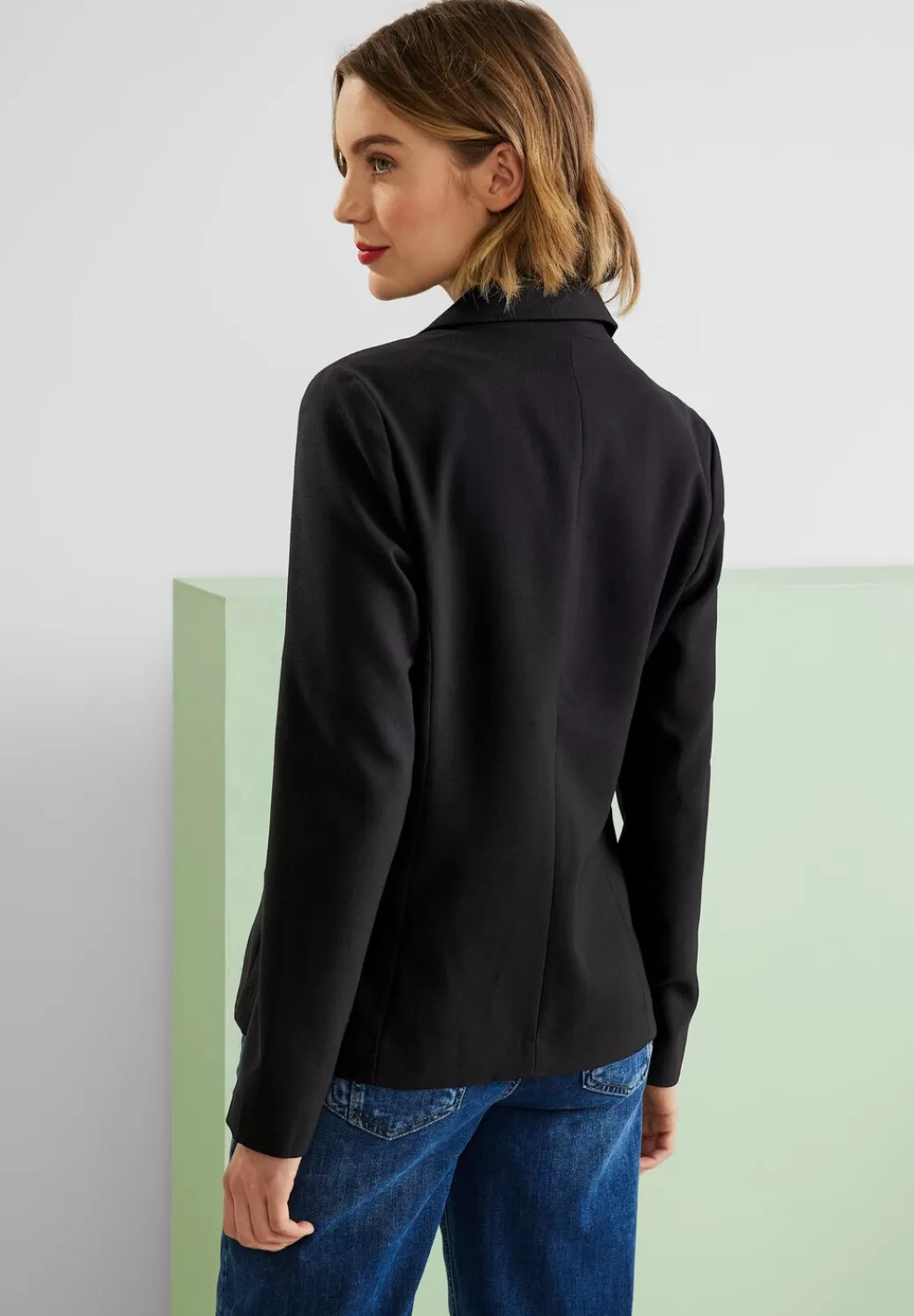 Street One Twill Blazer In Unifarbe^Damen Klassische Blazer