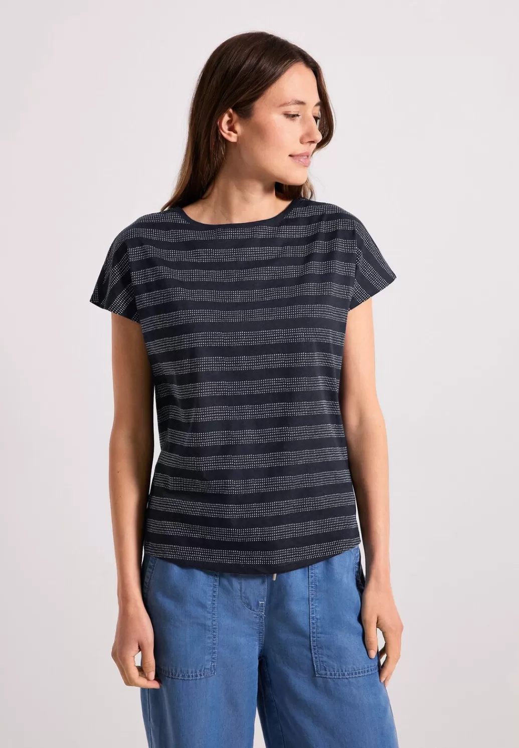 Street One U-Boot Streifenshirt^Damen Shirts