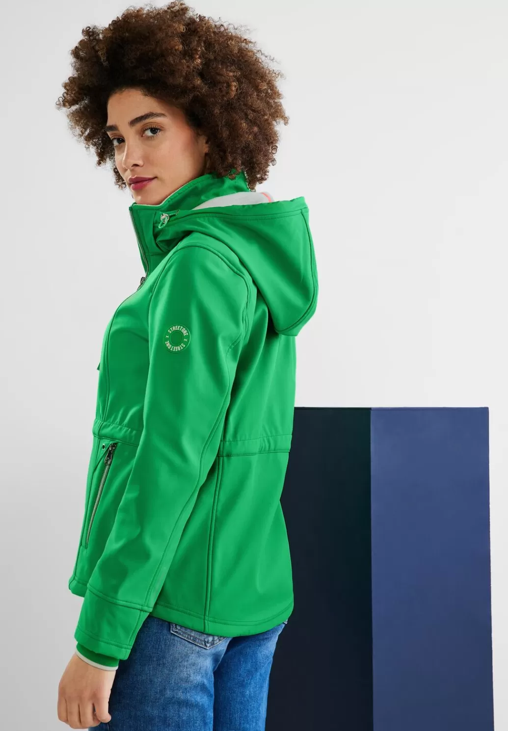 Street One Unifarbene Softshelljacke^Damen Jacken