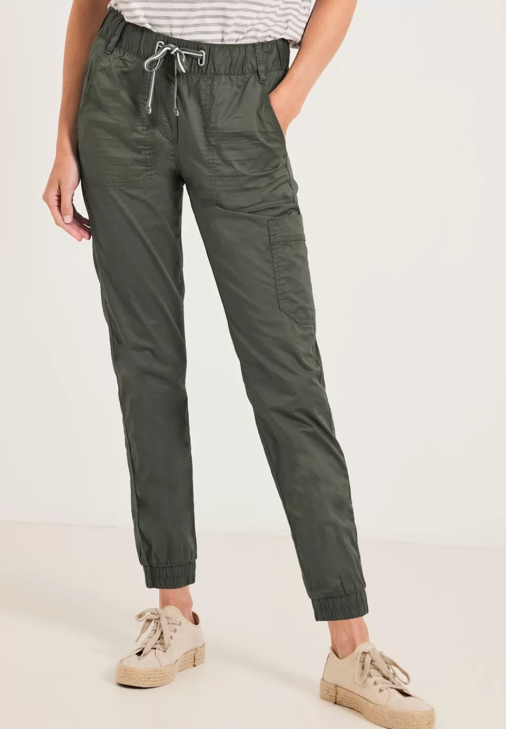 Street One Utility Casual Fit Hose^Damen Lange Hosen