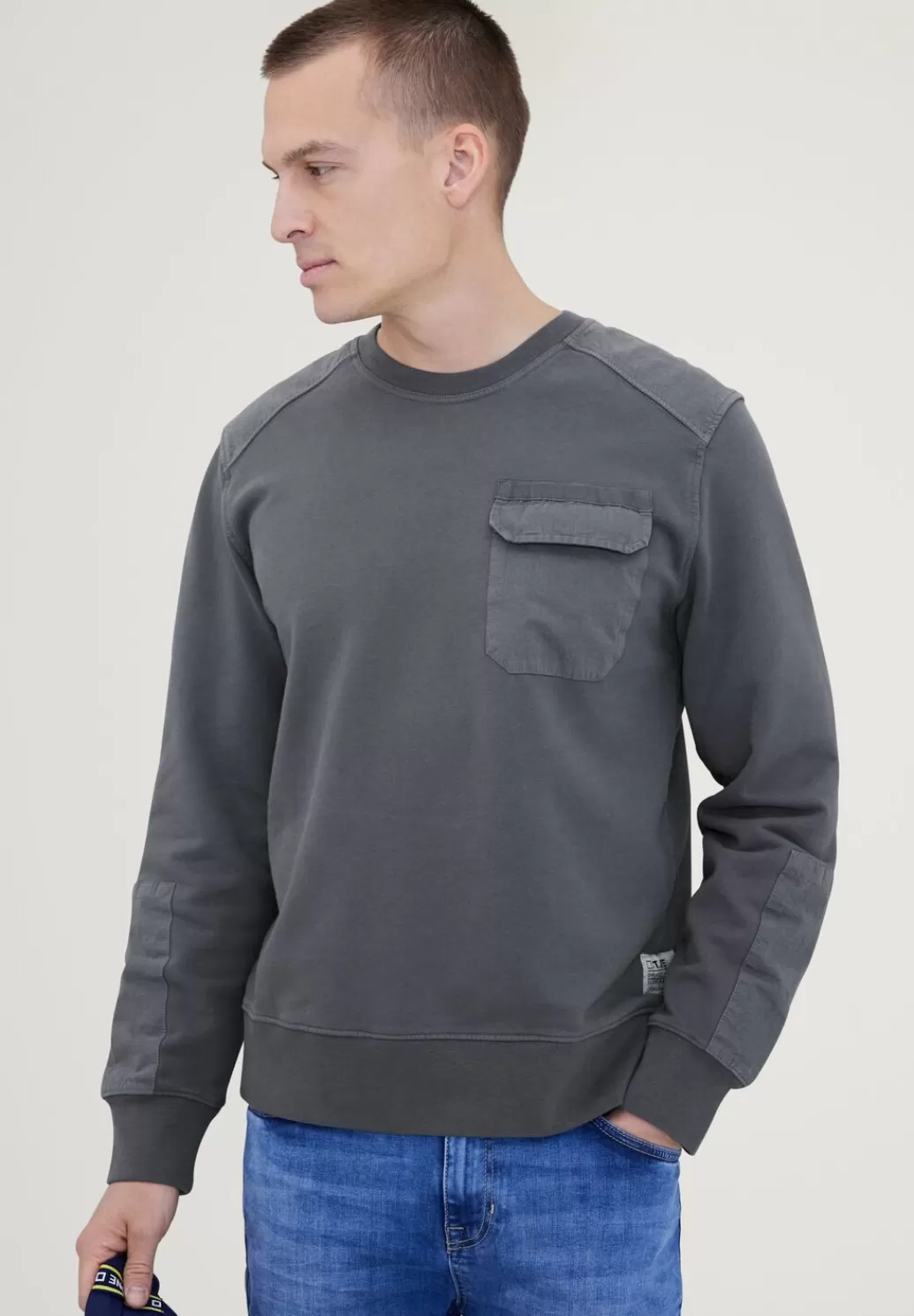 Street One Utility Sweatshirt^Herren Sweat