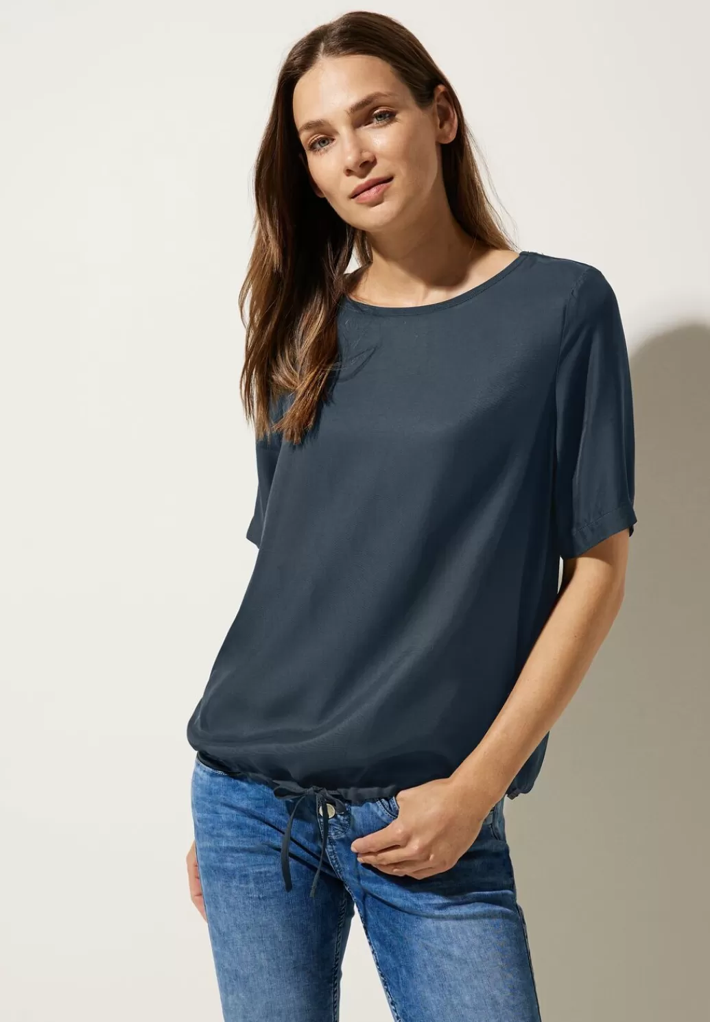 Street One Viskose Blusenshirt^Damen Kurzarm Blusen