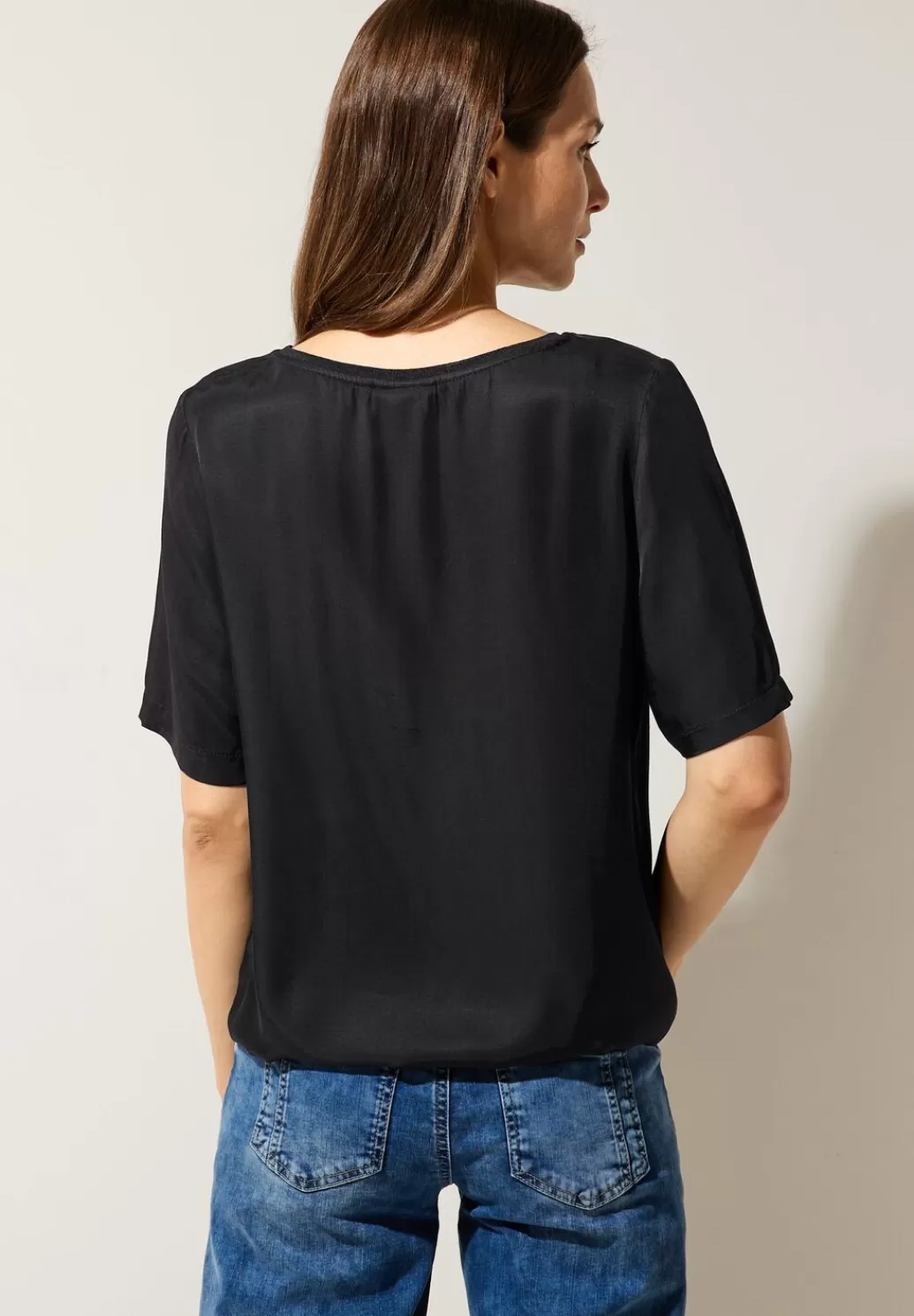 Street One Viskose Blusenshirt^Damen Kurzarm Blusen