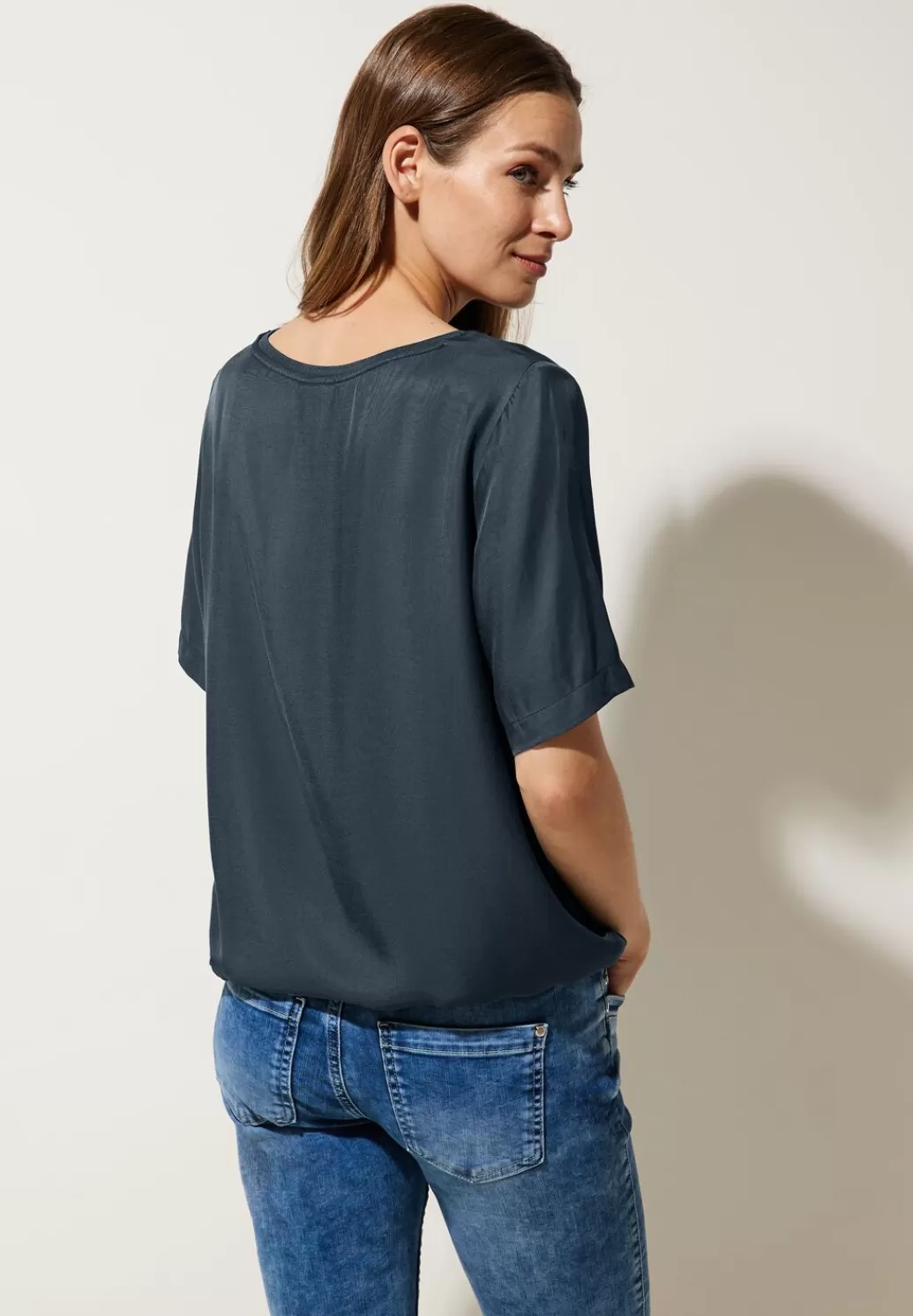 Street One Viskose Blusenshirt^Damen Kurzarm Blusen