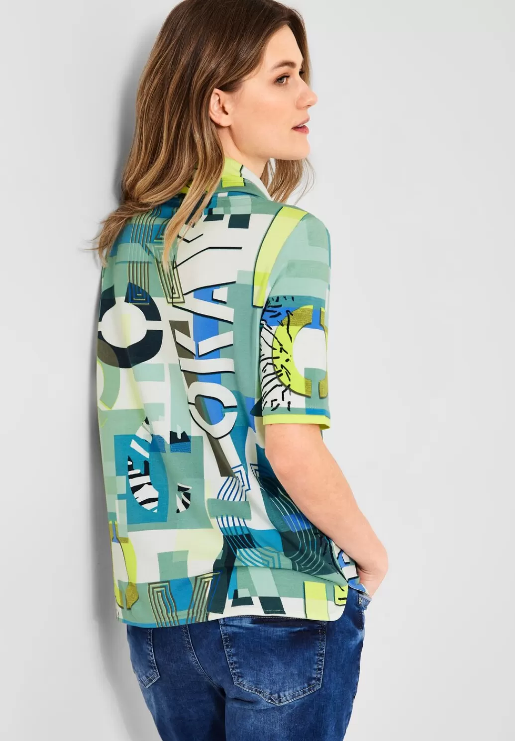 Street One Wording Print Shirt^Damen Shirts