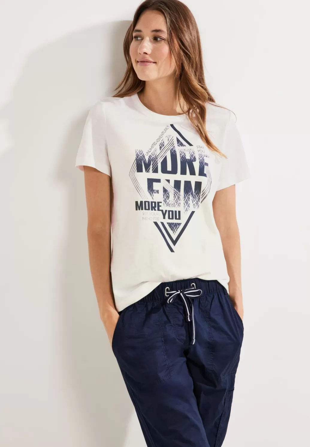 Street One Wordingprint Shirt^Damen Shirts