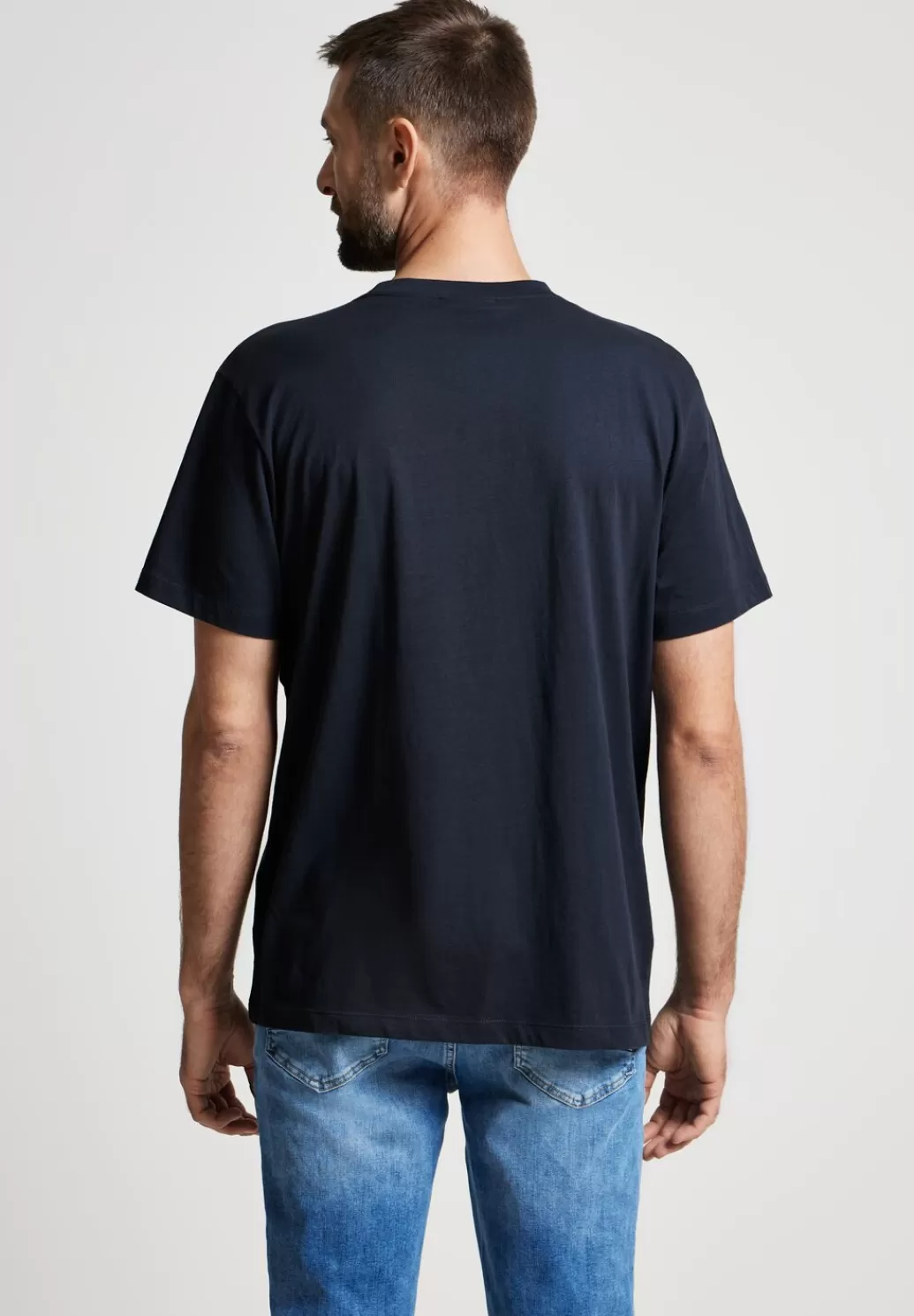 Street One Wordingprint T-Shirt^Herren T-Shirts & Polos