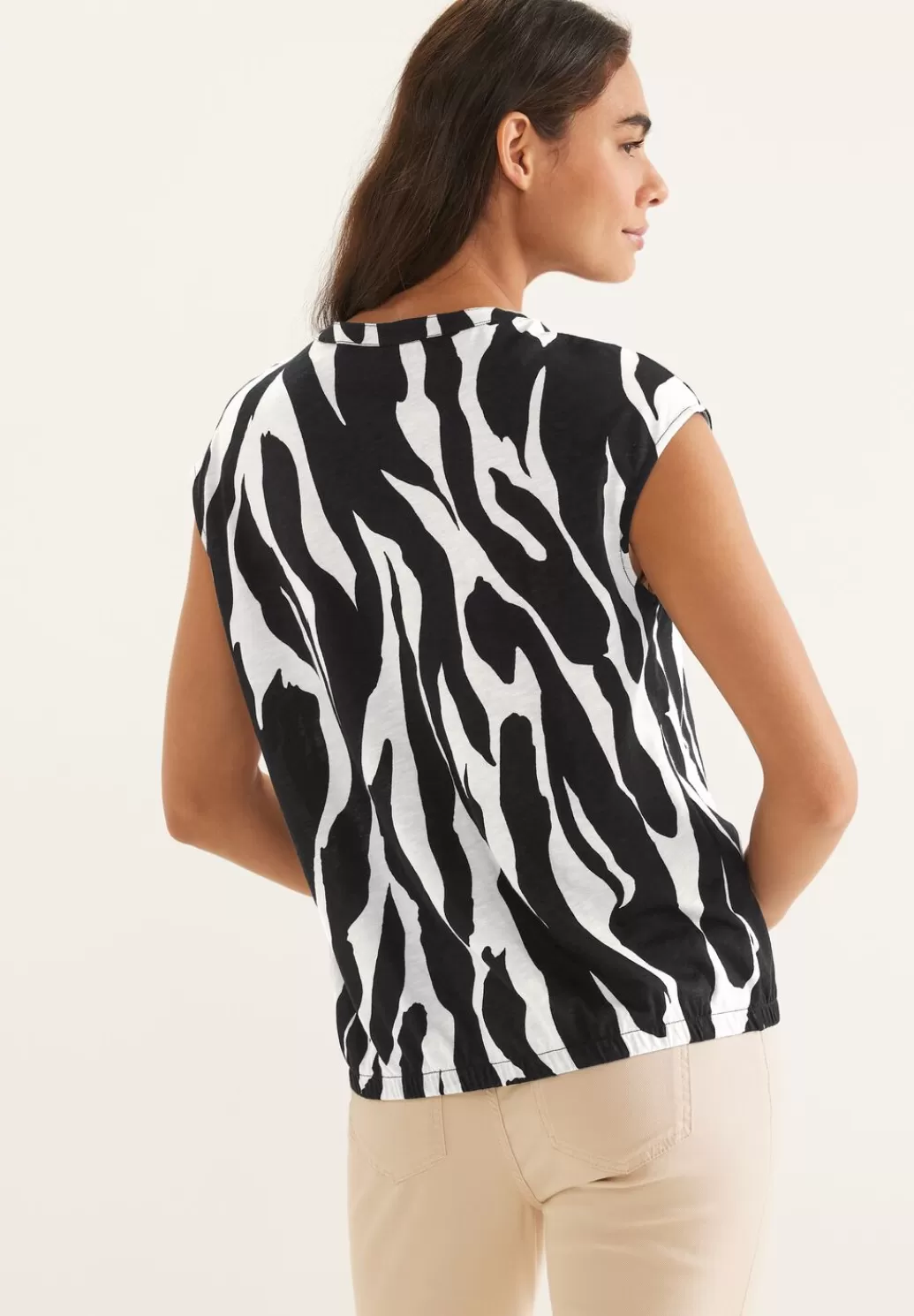 Street One Zebraprint T-Shirt^Damen Shirts